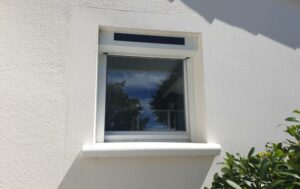 volet roulant solaire ouvert