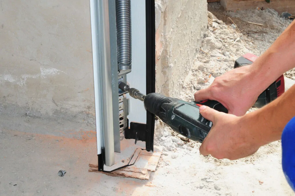 réparation d'un portail